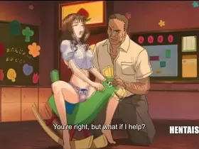 3 MILFS Board A Kinky Bus That Takes Them Places - ENG SUBS
