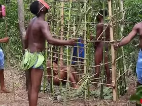 Somewhere in west Africa, on our annual festival, the king fucks the most beautiful maiden in the cage while his Queen and the guards are watching