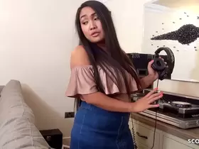 step Brother tricked Curvy Half Asian Best Friend of to Fuck