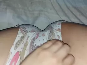 Xxx Desi My stepNiece Lets Me Play With Her Pussy When She Comes To Visit She Gets On My Bed
