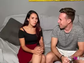 21 years old inexperienced couple loves porn and send us this video